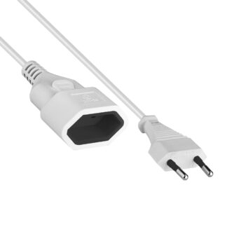 Prelungitor 2 metri cu 1 Nechuko, Cablu 2x 0.75mm, Culoare Alb, Putere 550W 10A, TED Electric TED004154 Prelungitor 2 metri cu 1 Nechuko, Cablu 2x 0.75mm, Culoare Alb, Putere 550W 10A, TED Electric TED004154