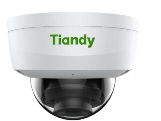 Camera IP dome Tiandy 2MP Color Maker Dual Light IR 30m LED alb 15m lentila 2.8mm microfon PoE IP67 IK10 microSD AI TC-C32KN-3ERA-28