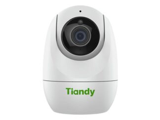 Camera IP WiFi PT Tiandy 4MP Dual Light IR 15m LED alb 10m lentila 4mm microfon difuzor microSD Auto-Tracking TC-H342N-9DA-4