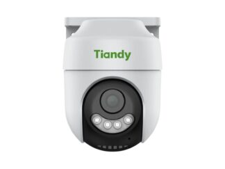 Camera IP WiFi PT Tiandy 3MP Dual Light IR 30m LED alb 15m lentila 4mm microfon difuzor alarma microSD IP66 TC-H333K-AK-I5W-WIFI-Eu-4mm [1]
