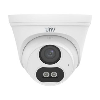 Camera IP exterior turret UNV, 4MP, Dual Light IR 30m si lumina calda 30m, lentila 2.8mm, microfon, PoE, IP67, microSD 512GB, IPC3614LB-AF28K-DL2 [1]
