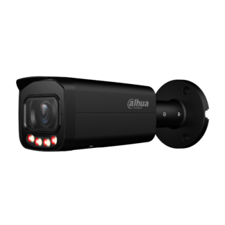 Camera IP exterior bullet Dahua WizSense, 8MP, Smart Dual Light IR 60m si lumina calda 60m, lentila varifocala motorizata 2.7-13.5mm, microfon, audio I/O, alarma I/O, PoE, IP67, microSD 512GB, IPC-HFW3849T-ZAS-IL-27135-Black [1]