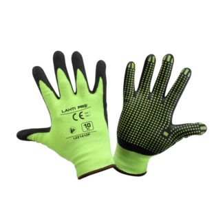 Manusi nitril Lahti PRO L221410K, marimea 10/XL, cu nailon, palma acoperita cu nitril si aderenta ridicata