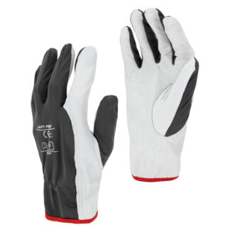 Manusi din piele ovina Lahti PRO L273210K, marimea 10/XL, cu palma dintr-o singura bucata de piele