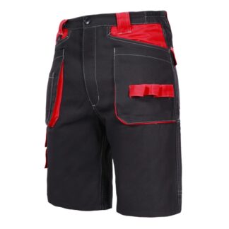 Pantalon lucru bumbac scurt / negru - M/H-170