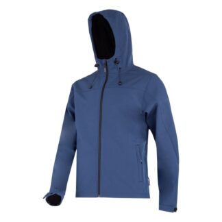 Jacheta elastica Lahti PRO L4093502, culoare marina, marimea M, cu gluga ajustabila