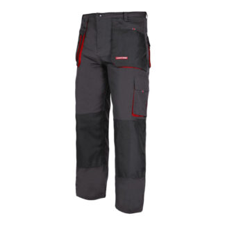 Pantaloni de lucru grosi premium Lahti PRO LPSR0150, marimea M, cu 9 buzunare, intarituri 600D si cusaturi triple [1]