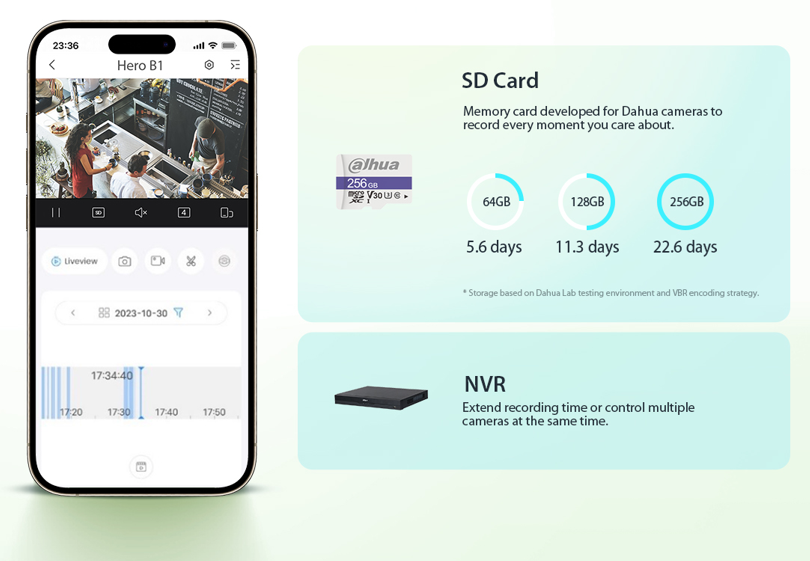Camera de supraveghere WiFi de interior Dahua DH-H5B, Pan/Tilt 360°, WiFi 6, 5MP, Vedere nocturnă, Detecție AI persoane/animale, Urmărire automată, Patrulare presetată, Apel proactiv, Mod confidențialitate, Alarmă la sunete anormale [1]