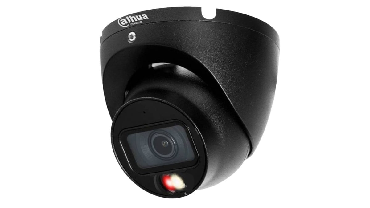 Camera IP exterior Dahua Entry, 6MP, Smart Dual Light IR 30m si lumina calda 30m, lentila 2.8mm, microfon, PoE, IP67, IPC-HDW1639T-A-IL-0280B-S6-BK [1]