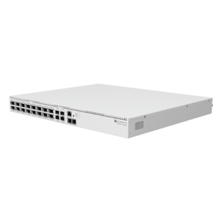 Switch L3, 4 x SF28 25G, 16 x QSFP28 100G, 2 x RJ45 10G - MikroTik CRS520-4XS-16XQ-RM [1]