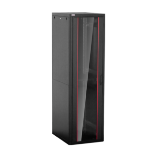 Rack de podea PRO SERIES 42U 19'' 600x800, capacitate 1000 kg, RAL 9005, asamblat ASY-42U-6080PRO [1]