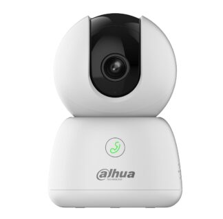 Camera de supraveghere WiFi de interior Dahua DH‑H3B, Pan/Tilt 360, 3MP 2304×1296, WiFi 6, Vedere nocturnă IR 10 m, Apel proactiv, Detecție AI persoane și animale, Urmărire automată, Patrulare presetată, Mod confidențialitate, Microfon și difuzor [1]