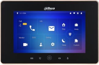 Monitor videointerfon IP Dahua, ecran TFT touch 7 inch, 1024x600, microfon si difuzor, PoE, VTH5221D-S2 [1]