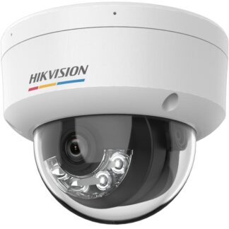 Camera IP exterior dome Hikvision ColorVu 3.0, 6MP, Smart Hybrid Light 30m IR si lumina alba, lentila 2.8mm, microfon, PoE, IP67, IK08, DS-2CD1167G3-LIU(2.8MM) [1]