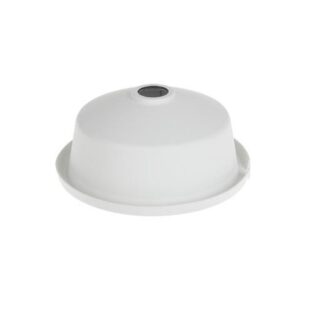 Parasolar Hikvision DS-1253ZJ-M pentru camera dome exterior, protectie ploaie si soare, alb, PP+30%GF, 191.1 x 76 mm [1]