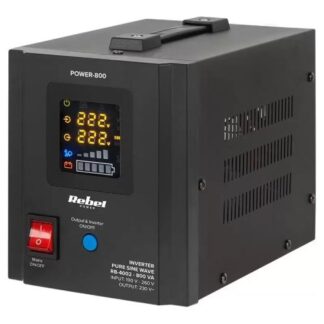 RESIGILAT-UPS CENTRALE TERMICE SINUS PUR 800VA 500W 12V REBEL [1]