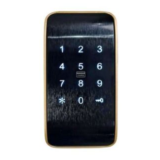 Incuietoare inteligenta pentru mobilier SmartPass M12, TTLock, cod PIN, card RFID, auriu, SMP-M012-TTL-GL [1]