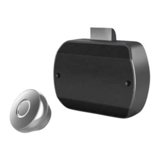 Incuietoare inteligenta pentru sertar si mobilier SmartPass, acces cu amprenta, argintiu, DRW-T5-GRY [1]