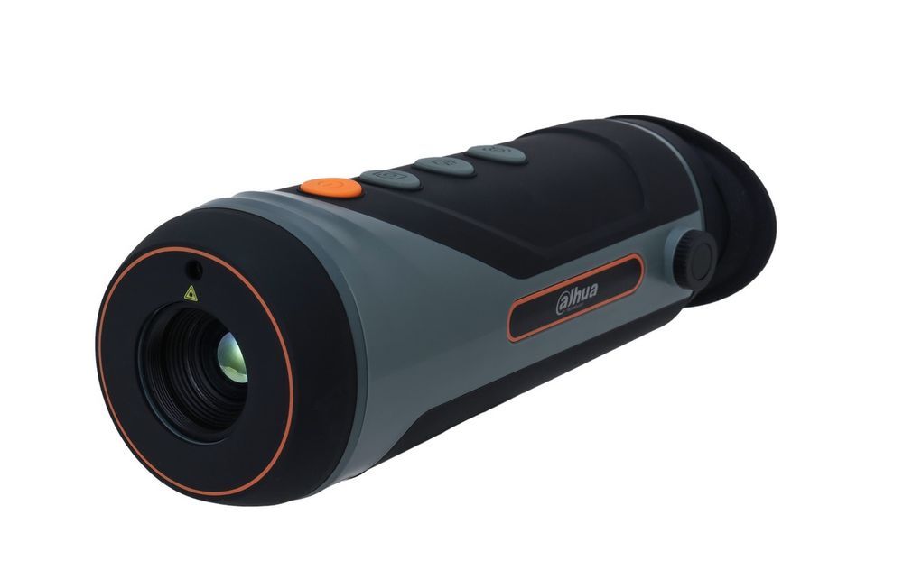 Camera termica monoculara Dahua TPC-M40-B25-G, 400x300, lentila 25mm, Wi-Fi, detectie incendiu, laser 180m, microSD 256GB, IP67 [1]