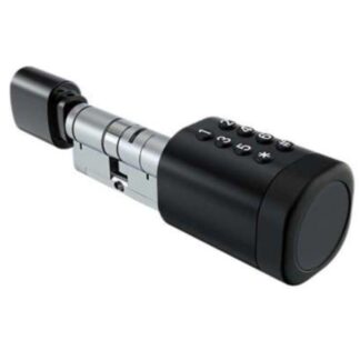 Cilindru smart SmartPass SEATTLE 65 Black, cod PIN, Bluetooth, WiFi, card IC, cheie, IP65 – SMP-SEATTLE-1TT-65-BL [1]