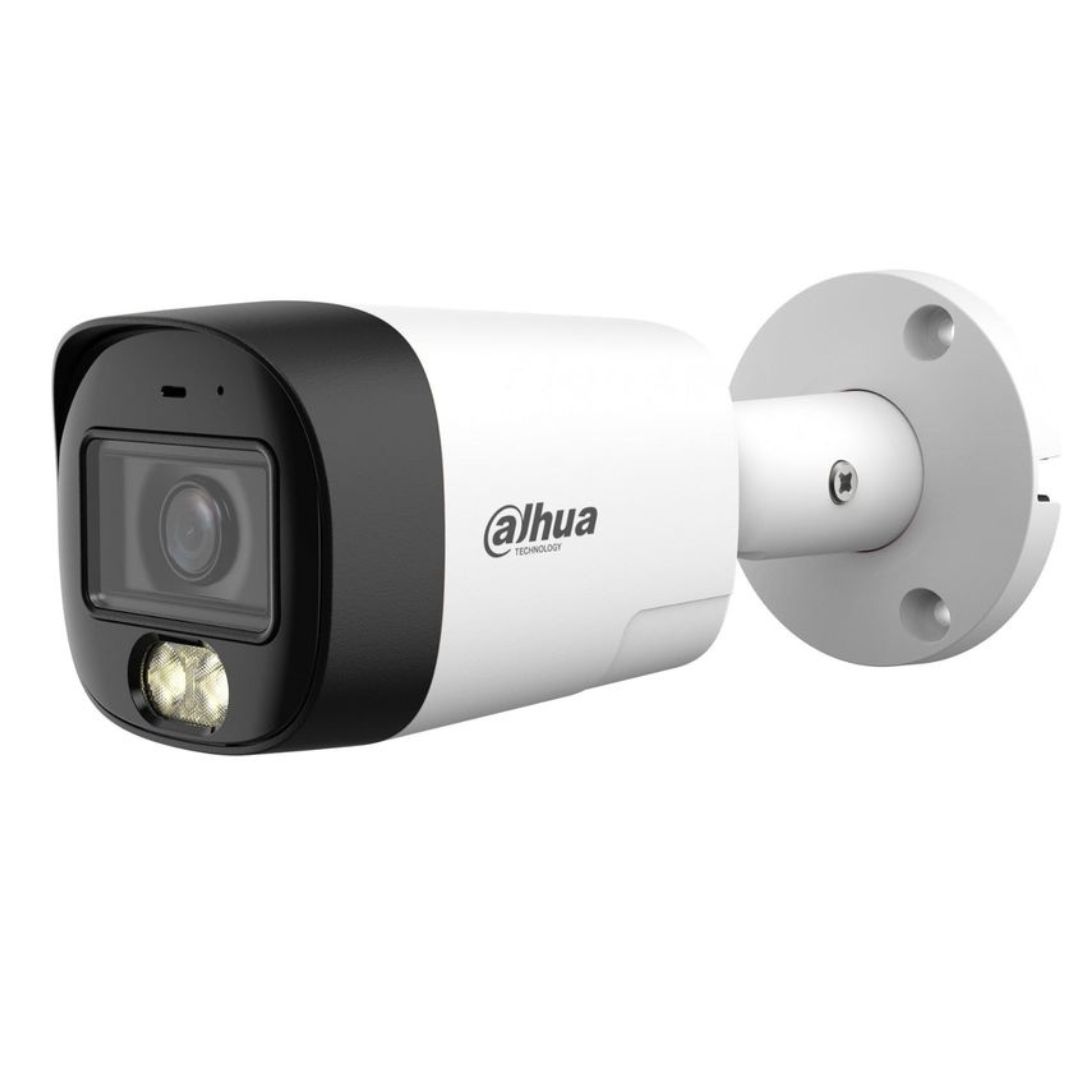 Camera analog bullet HDCVI Dahua, 2MP, Smart Dual Light 30m, lentila 2.8mm, audio bidirectional, Smart Light+, IP67, HAC-HFW1200RM-IL-T-0280B-DIP [1]