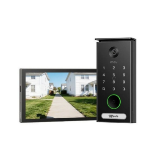 Kit videointerfon IP PoE IMOU, 5MP 3K, IR 15m, ecran tactil 7 inch, audio bidirectional, detectie persoane/vehicule, acces card/PIN/aplicatie, VO1-5M0A/VH1-7A0A