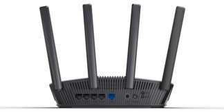 Router WiFi 7 ASUS, BE5000, Dual-Band, 5000Mbps, MLO, AiMesh, 2.5G WAN, 2.5G LAN, RT-BE59, 90IG0AE0-MO9C00 [1]