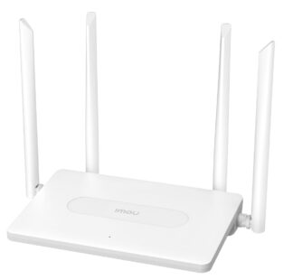 Router wireless IMOU HR340, 300Mbps, 4 antene externe, Wi-Fi Auto-Sync, Stream Accelerate [1]