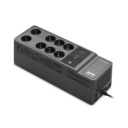 UPS APC Back-UPS, 650VA/400W, 230V, 8 prize Schuko, USB-A, protectie la supratensiune, BE650G2-GR