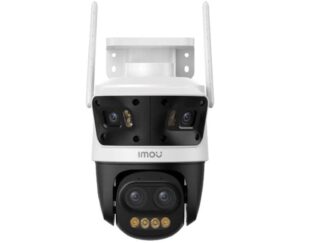 Camera IP Wi-Fi PT IMOU Cruiser Pano Z, 13MP, 5MP + 2x4MP, zoom hibrid 12x, Wi-Fi 6 Dual-Band, PoE, AI persoane/vehicule, audio bidirectional, alarma audio-vizuala, IPC-S76DP-13M0N [1]