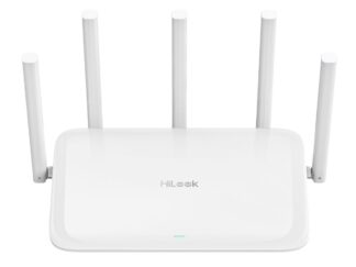 Router Wireless Hikvision, Wi-Fi 6 AX3000, Dual-Band, 3000Mbps, Gigabit, 5 antene, Mesh, WR-AX30 [1]