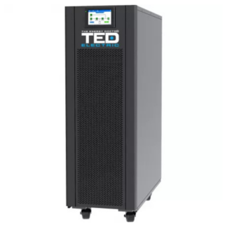 UPS Online trifazic 3/3 TED Electric, 20kVA/20kW, dubla conversie, unda sinusoidala pura, LCD 5", 40-80 acumulatori, TED004253 [1]