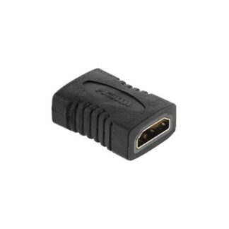 Adaptor HDMI mama - HDMI mama Lechpol, cuplaj pentru conectarea a doua cabluri HDMI, KOM0985 [1]