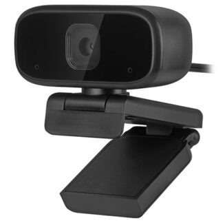 Camera web REBEL, 720p HD 1280x720, 30FPS, senzor CMOS, microfon stereo integrat, unghi 110°, Plug&Play, suport reglabil 360°, USB 2.0, Jack 3.5mm, KOM1055 [1]