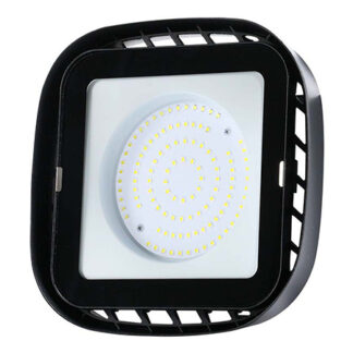 Corp iluminat LED industrial Highbay V-TAC, 200W, 6500K alb rece, 17540lm, LED SMD, unghi iluminare 115, IP65, carcasa aluminiu neagra, 326x80mm, VT-91200, SKU 10042 [1]