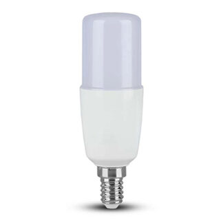 Bec LED V-TAC T37, E14, 7.5W, 6500K alb rece, 660lm, cip SMD CREE, unghi iluminare 230°, echivalent 50W, IP20, termoplastic, VT-248, SKU 212696 [1]