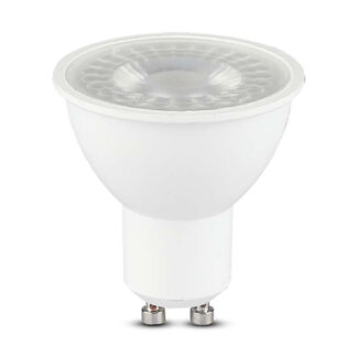 Bec spot LED V-TAC, GU10, 7.5W, 3000K alb cald, 610lm, cip CREE SMD, unghi iluminare 38, echivalent 70W, PAR16, IP20, VT-291, SKU 218756 [1]