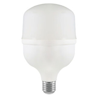 Bec LED V-TAC T80, E27, 20W, 6500K alb rece, 2060lm, eficienta 100lm/W, LED SMD, unghi iluminare 160, IP20, corp plastic, VT-21020, SKU 23569 [1]