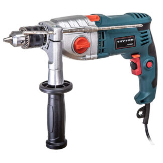 Masina de gaurit cu percutie TRYTON, 1050W, 2 viteze, mandrina cu cheie 13mm, 0-3200 rpm, TDW1050A Masina de gaurit cu percutie TRYTON, 1050W, 2 viteze, mandrina cu cheie 13mm, 0-3200 rpm, TDW1050A