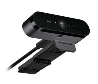 Camera web Logitech BRIO 4K, 13MP, 4K 30fps, HDR, 2 microfoane, Windows Hello, USB, neagra, 960-001105 [1]
