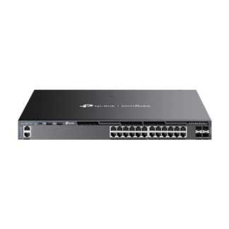Switch 24 porturi PoE RJ45 Gigabit, 4 x SFP+ 10G, 2 x surse, L3 Management, 1U - TP-Link Omada SG6428XHP Switch 24 porturi PoE RJ45 Gigabit, 4 x SFP+ 10G, 2 x surse, L3 Management, 1U - TP-Link Omada SG6428XHP