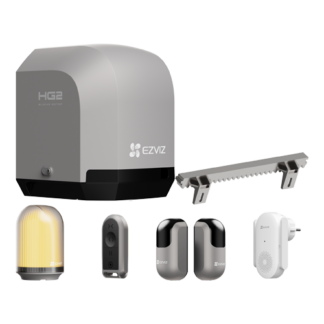 Kit automatizare poarta culisanta EZVIZ, pentru porti pana la 400kg si 6m, control Wi-Fi, alarma luminoasa, CS-HG2-R100-40HL Kit automatizare poarta culisanta EZVIZ, pentru porti pana la 400kg si 6m, control Wi-Fi, alarma luminoasa, CS-HG2-R100-40HL