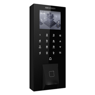 Terminal control acces, LCD 2.4 inch, PIN/M1/Amprenta, Wie. 26/34, RS485, Bluetooth, Wi-Fi - HIKVISION DS-K1T807MBFWX-E1 [1]