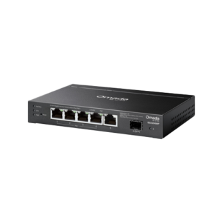 Switch L2+, 5 x RJ45 1G (4 x PoE+), 1 x SFP 1G, Budget PoE 63W, Management - TP-Link Omada SG2206MP [1]