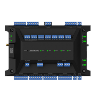 Controler acces control, 2 usi, extensibil pana la 126 usi, Wi-Fi, RS485, Wiegand - Hikvision DS-K2702WX-E1P