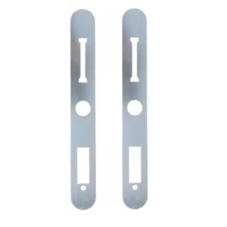 Masca metalica ingusta SmartPass Monaco Silver, argintiu, 40 x 320 mm PLATE-MON-SI-N [1]