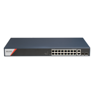 Switch L2, 16 x RJ45 1G PoE (230W), 2 x RJ45 1G, 2 x SFP 1G, Management - HIKVISION [1]