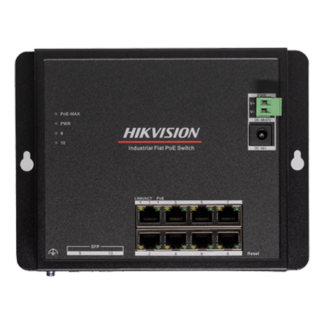 Switch industrial 8 x RJ45 1G PoE, 2 x SFP 1G, Smart Management - HIKVISION DS-3T1510P-SI-FLT